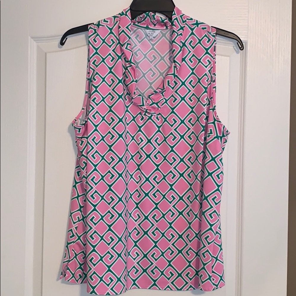 Crown & Ivy blouse. 2X